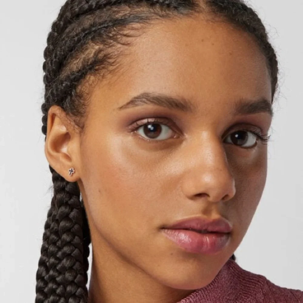 TOUS mini cross earrings - Picture 4 of 5